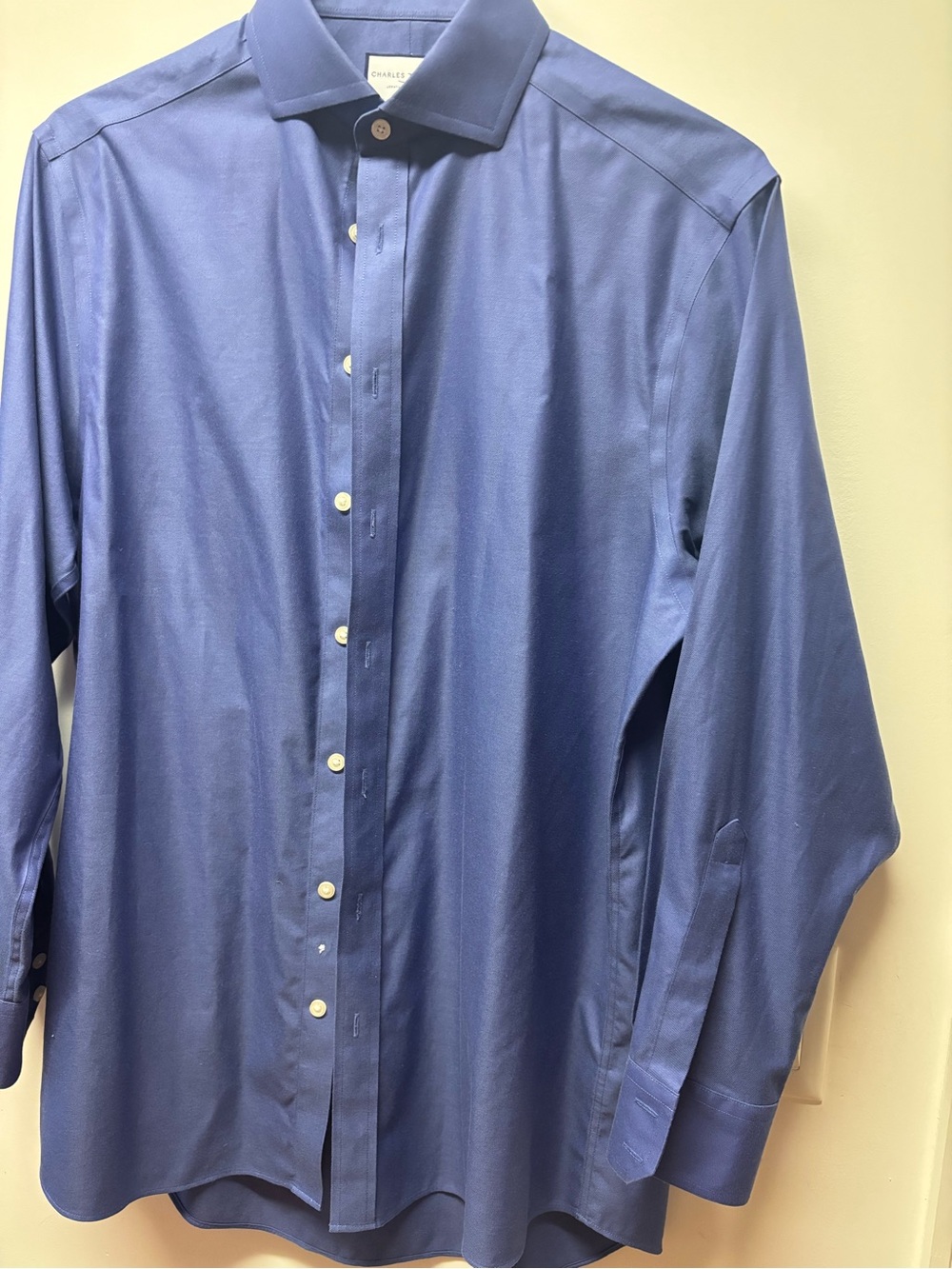 Charles Tyrwhitt Men's Dress Shirt - Blue